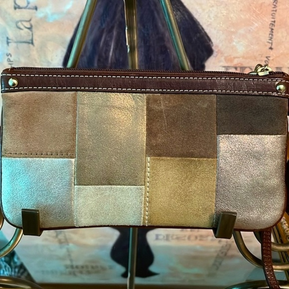 Coach Patchwork Leather Wristlet - image 4